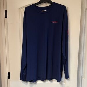 Magellan Outdoors Men's Navy Long Sleeve Tee